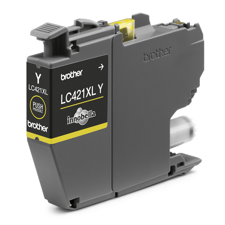 Brother LC421XLY - Cartouche d'encre originale - jaune