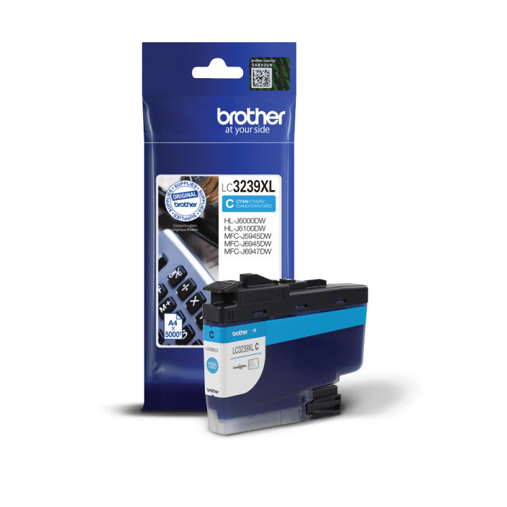 Brother LC3239XLC - Cartouche d'encre originale à haut rendement – Cyan