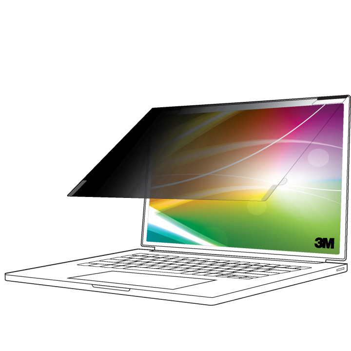 3M Filtre de confidentialité de l'écran lumineux pour Microsoft® Surface® Laptop 1, 2 13.5 po (342 mm), 3:2, BPNMS001
