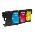 Brother LC1100RBWBP cartouche d'encre 3 pièce(s) Original Cyan, Magenta, Jaune