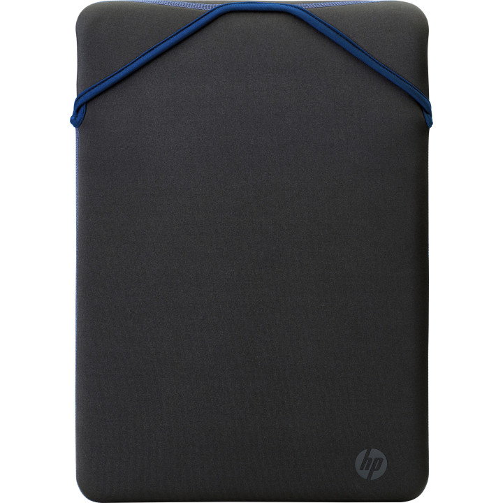 HP Housse de protection réversible pour PC portable 14 noire/bleue