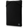 HP Housse de protection réversible noire à motif géométrique 14
