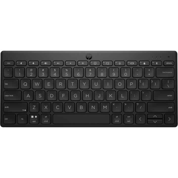 HP 350 BLK Compact Multi-Devic clavier Maison Bluetooth Noir