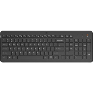 HP 225 Wireless Keyboard - Tastatur clavier Universel RF sans fil Noir