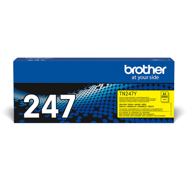 Brother TN-247Y - Cartouche de toner originale – Jaune
