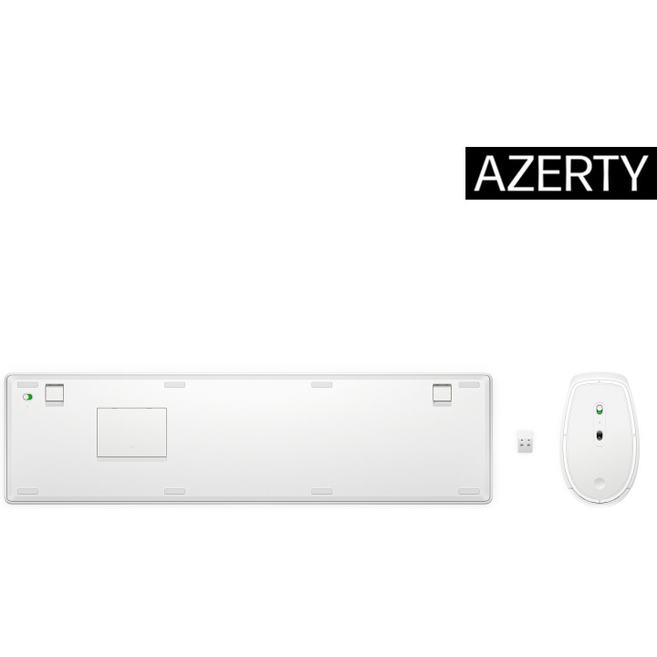 HP STORE 3PL clavier Souris incluse Universel RF sans fil Blanc
