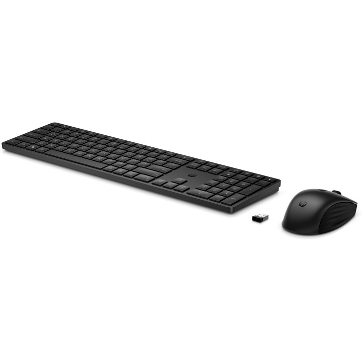 HP 650 WRLS KB/MSE COMBO BLK clavier Souris incluse Maison RF sans fil Noir