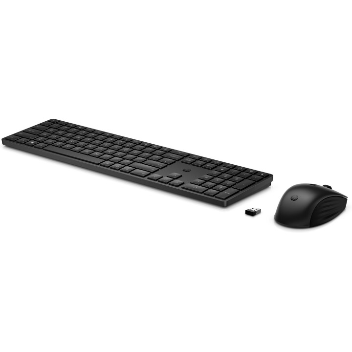 HP 650 WRLS KB/MSE COMBO BLK clavier Souris incluse Maison RF sans fil Noir
