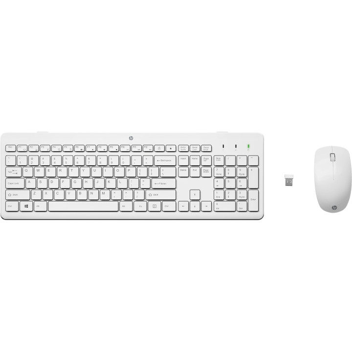 HP STORE 3PL clavier Souris incluse RF sans fil Blanc