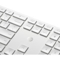 HP 650 WRLS KB/MSE COMBO WHT FR clavier Souris incluse Maison RF sans fil Blanc
