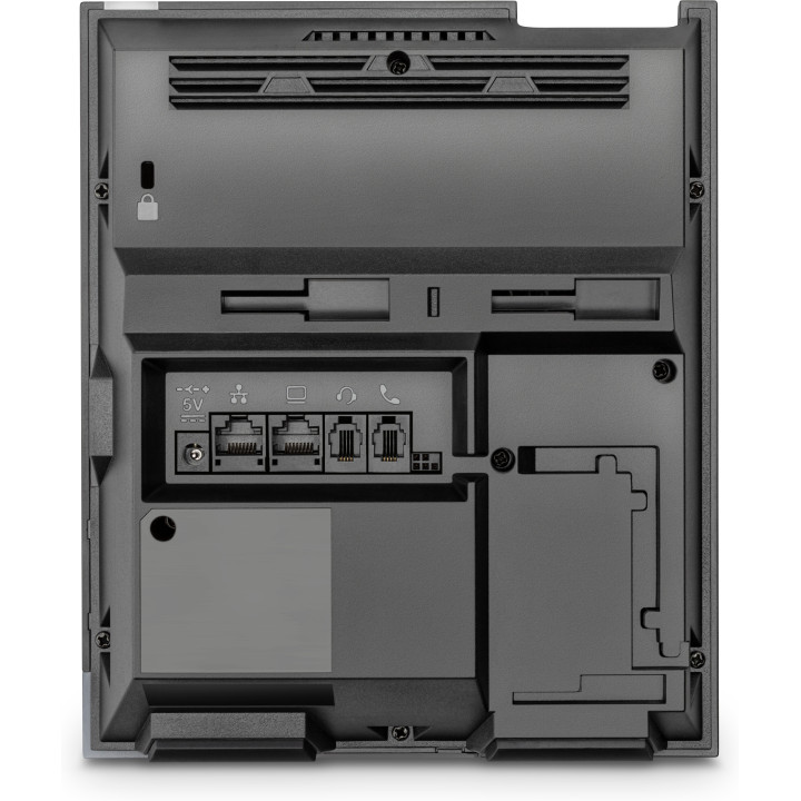 Poly Téléphone multimédia professionnel CCX 400 pour Microsoft Teams et compatible PoE