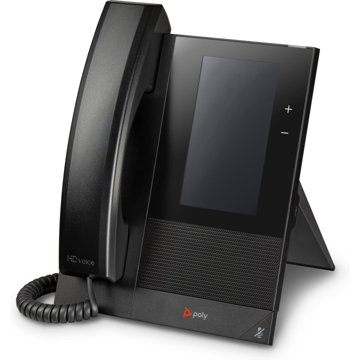 Poly Téléphone multimédia professionnel CCX 400 pour Microsoft Teams et compatible PoE