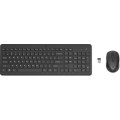 HP 330 Wls Mse and KB Combo FR clavier Souris incluse Universel RF sans fil Noir