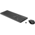 HP 330 Wls Mse and KB Combo FR clavier Souris incluse Universel RF sans fil Noir