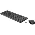 HP 330 Wls Mse and KB Combo FR clavier Souris incluse Universel RF sans fil Noir