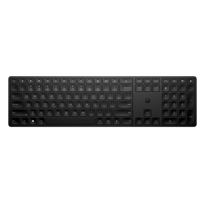 HP 450 WL BLK PROGRAMMABLE KBD clavier FR sans fil +USB Noir