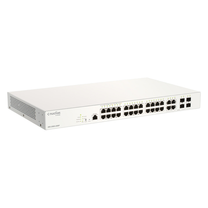 D-Link DBS-2000-28MP Géré L2 Gigabit Ethernet (10/100/1000) Gris