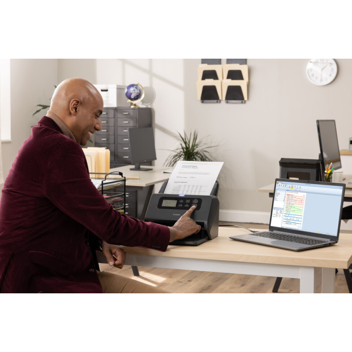 Canon imageFORMULA DR-M260 Alimentation feuille à feuille de scanner 600 x 600 DPI A4 Noir