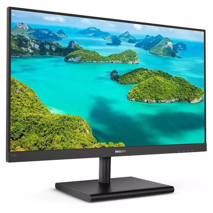 Philips E Line 275E1S/00 écran plat de PC 68,6 cm (27") 2560 x 1440 pixels Quad HD LED Noir