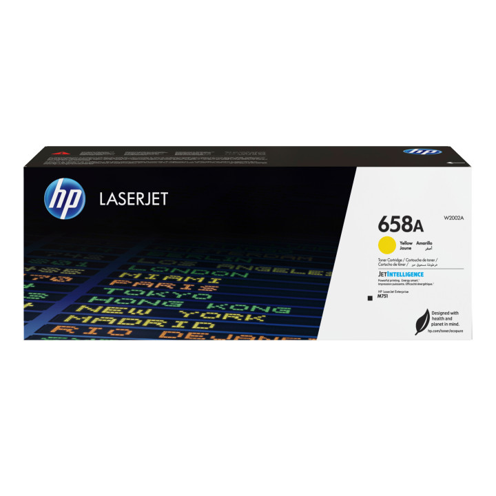 HP Toner jaune LaserJet 658A authentique