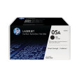 HP Pack de 2 toners noirs authentiques 05A LaserJet