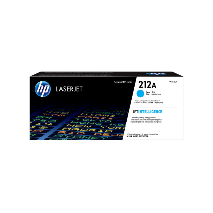HP Cartouche de toner cyan 212A LaserJet authentique