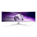 Philips Evnia 8000 49M2C8900L/00 écran plat de PC 124,2 cm (48.9") 5120 x 1440 pixels Dual QHD QD-OLED Blanc