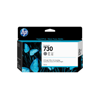 HP Cartouche d’encre 730 DesignJet gris, 130 ml