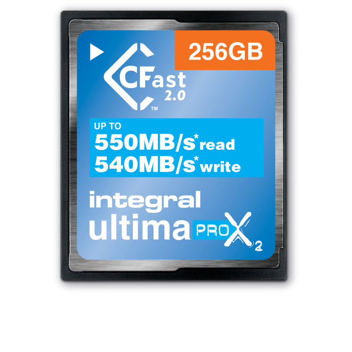 Integral INCFA256G-550/540 mémoire flash 256 Go CFast