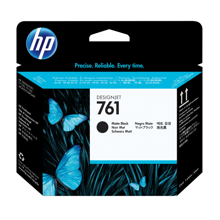 HP 761 tête d'impression Designjet noir mat