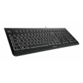 CHERRY KC 1000 clavier Universel USB AZERTY Belge Noir