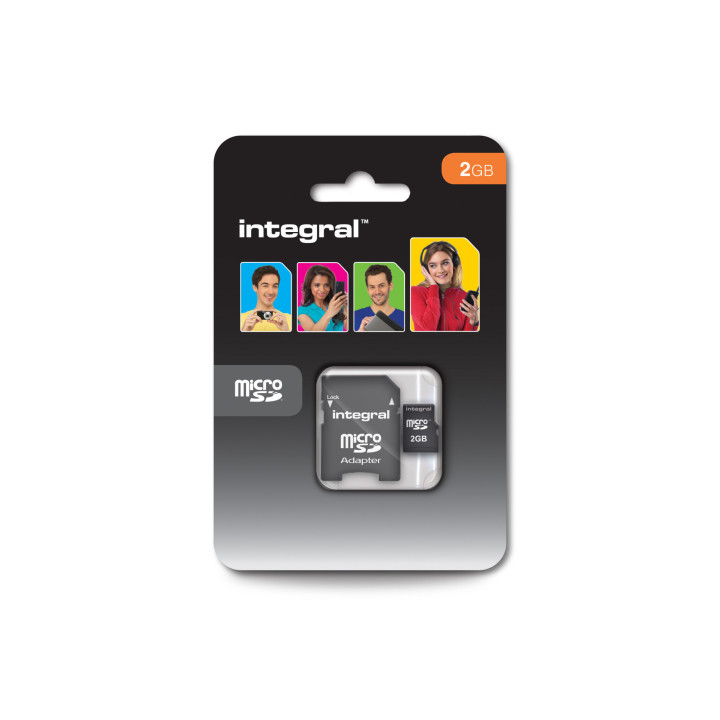 Integral INMSD2GV2 mémoire flash 2 Go MicroSD