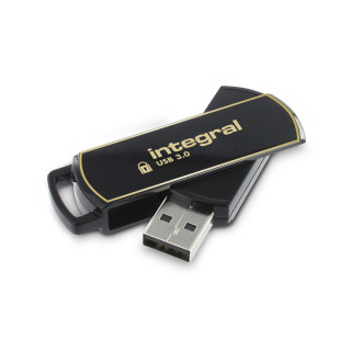 Integral INFD64GB360SEC3.0 lecteur USB flash 64 Go USB Type-A 3.2 Gen 1 (3.1 Gen 1) Noir, Or