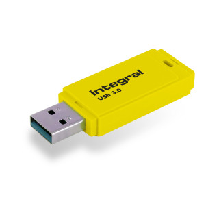 Integral INFD64GBNEONYL3.0 lecteur USB flash 64 Go USB Type-A 3.2 Gen 1 (3.1 Gen 1) Jaune