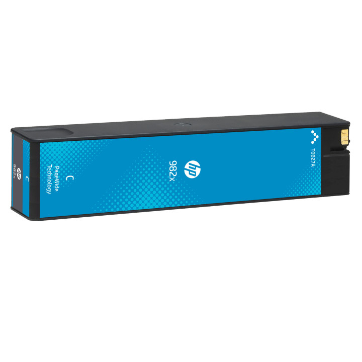 HP Cartouche d’encre cyan PageWide 982X grande capacité authentique