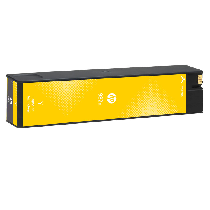 HP Cartouche d’encre jaune PageWide 982X grande capacité authentique