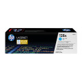HP 128A toner LaserJet cyan authentique