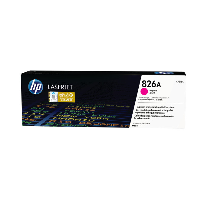 HP 826A toner LaserJet magenta authentique