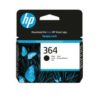 HP 364 cartouche d'encre noir authentique