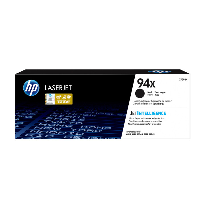 HP Toner noir LaserJet 94X authentique grande capacité