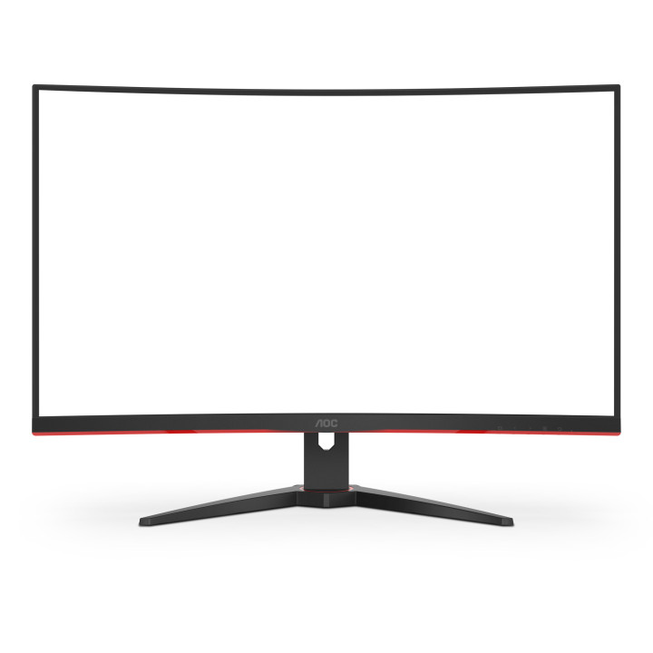AOC G2 C32G2ZE/BK écran plat de PC 80 cm (31.5") 1920 x 1080 pixels Full HD LED Noir, Rouge