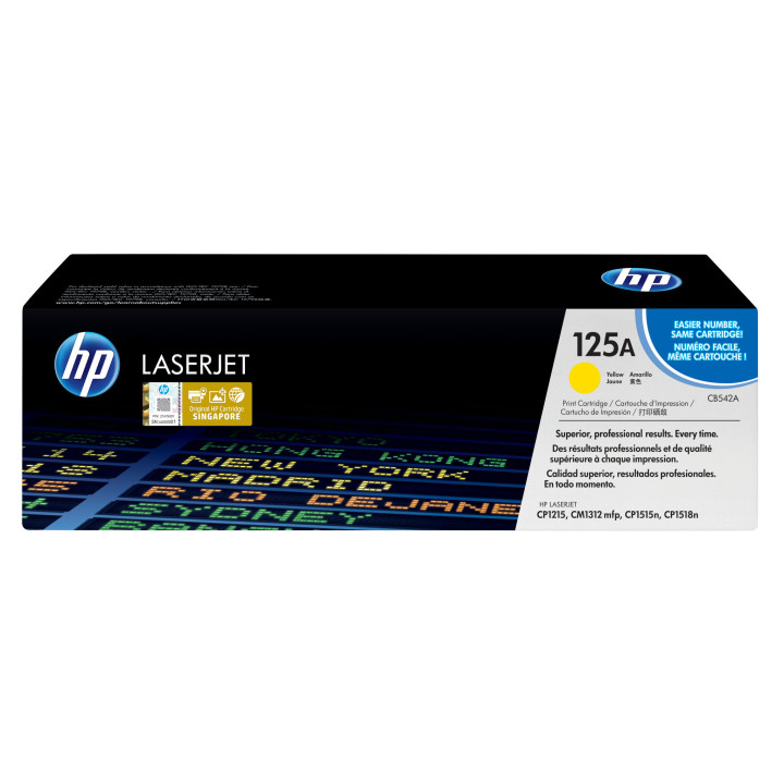 HP 125A toner LaserJet jaune authentique