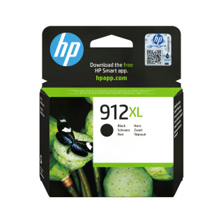 HP 912XL Cartouche d'encre noire authentique, grande capacité