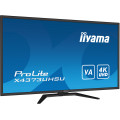 iiyama ProLite X4373UHSU-B1 écran plat de PC 108 cm (42.5") 3840 x 2160 pixels 4K Ultra HD Noir