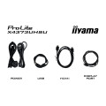 iiyama ProLite X4373UHSU-B1 écran plat de PC 108 cm (42.5") 3840 x 2160 pixels 4K Ultra HD Noir
