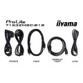 iiyama ProLite T1532MSC-B1S écran plat de PC 38,1 cm (15") 1024 x 768 pixels XGA LCD Écran tactile Noir