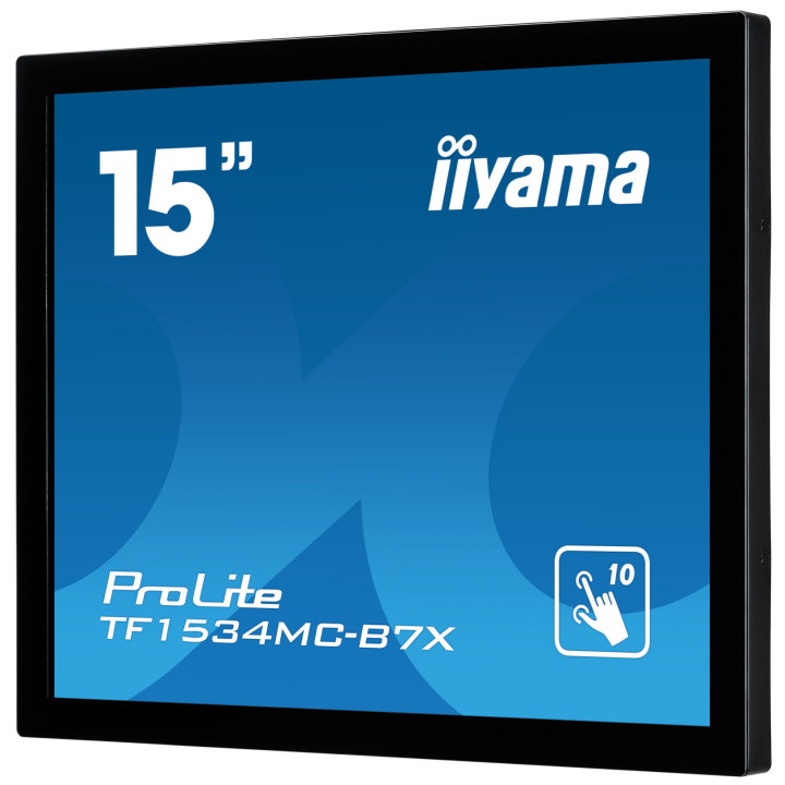 iiyama TF1534MC-B7X Moniteur de caisse 38,1 cm (15") 1024 x 768 pixels XGA Écran tactile