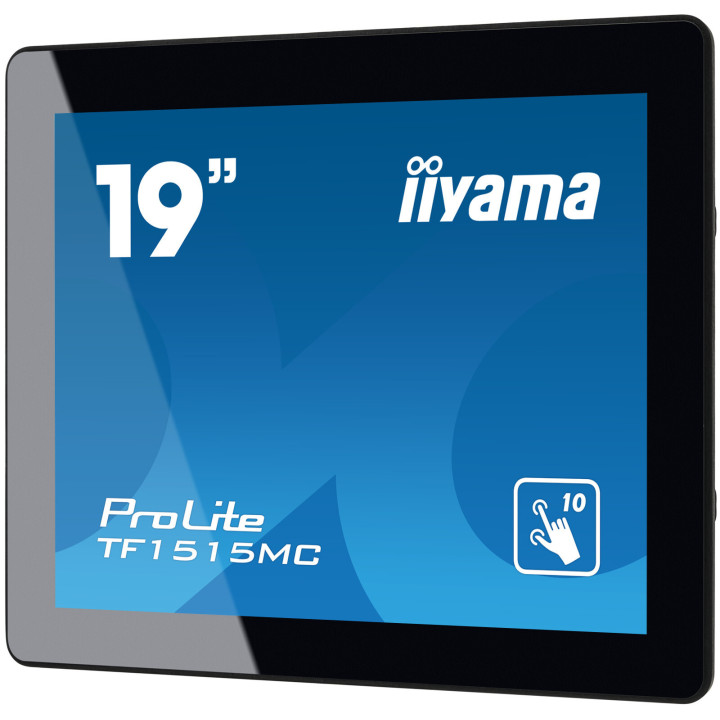 iiyama TF1515MC-B2 écran plat de PC 38,1 cm (15") 1024 x 768 pixels XGA LED Écran tactile Noir