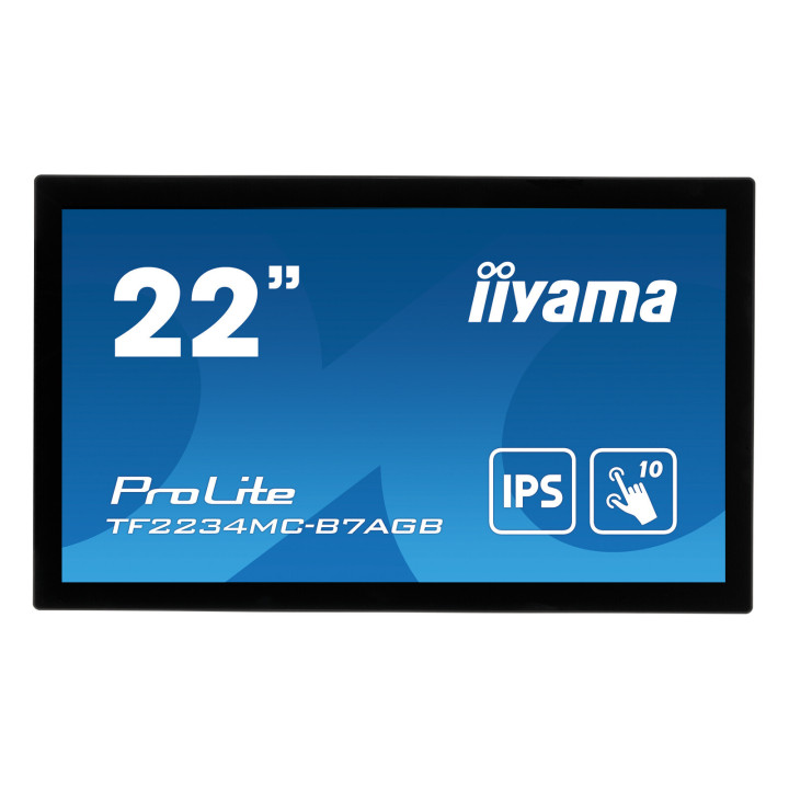 iiyama ProLite TF2234MC-B7AGB écran plat de PC 54,6 cm (21.5") 1920 x 1080 pixels Full HD LED Écran tactile Multi-utilisateur