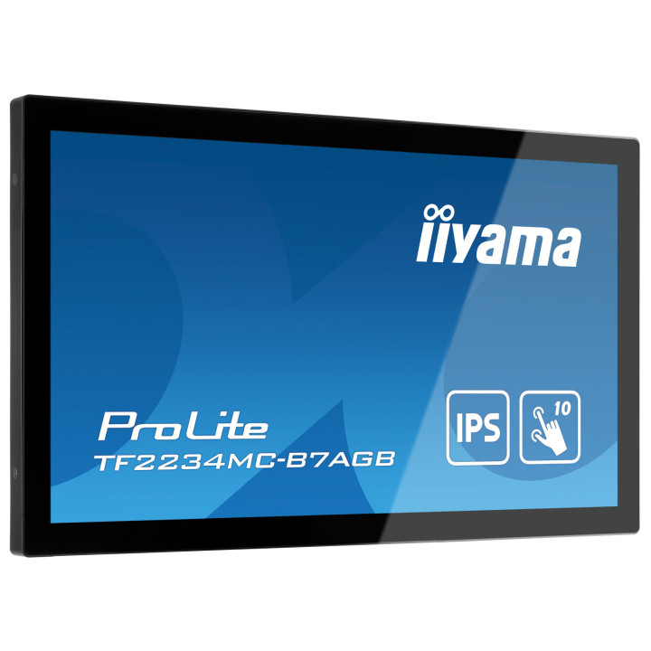 iiyama ProLite TF2234MC-B7AGB écran plat de PC 54,6 cm (21.5") 1920 x 1080 pixels Full HD LED Écran tactile Multi-utilisateur